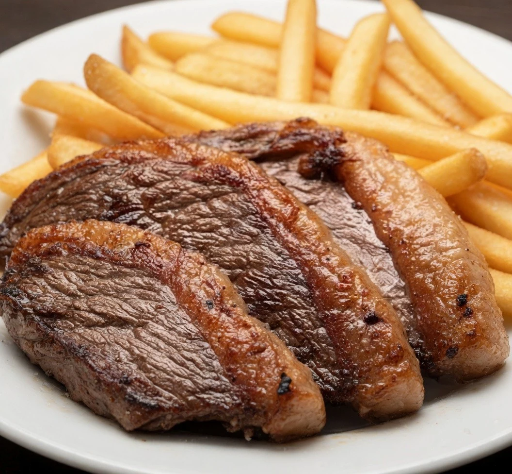 Bife com Fritas G